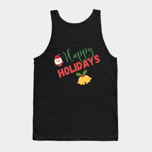 Happy Holidays Tank Top